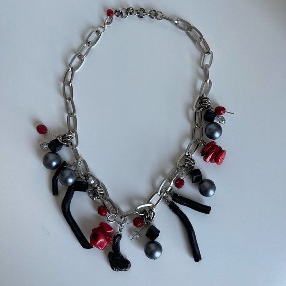 💕3/20$ NWOT Funky Unique Necklace - Picture 2 of 4